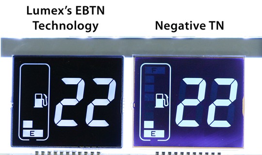 INFOVUE EBTN:LUMEX推出300:1高對比度TN LCD