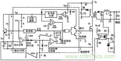 開(kāi)關(guān)電源原理框圖