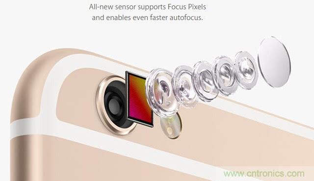 iPhone 6s告別800萬像素，探秘新攝像頭&ldquo;1.22微米像素&rdquo;