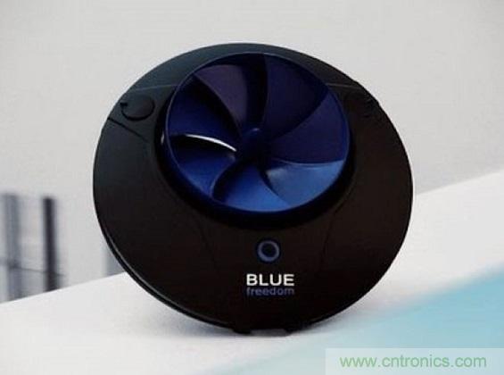 圖4：Blue Freedom是一種&ldquo;微型水力發(fā)電廠&rdquo;，能用利用流動的水來為便攜設備充電。
