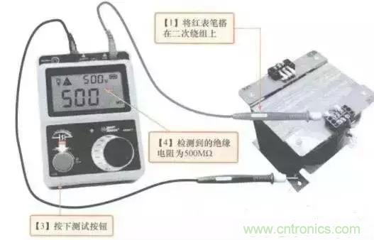 絕緣電阻測試方法、測試注意事項等內(nèi)容詳述