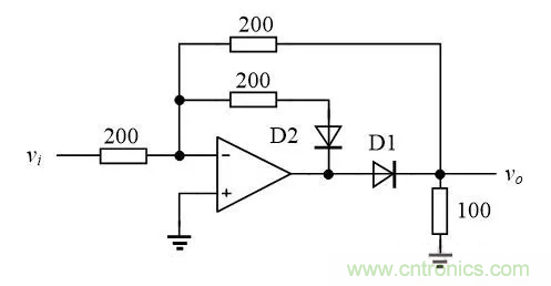 精密整流電路實驗，你看懂了嗎？