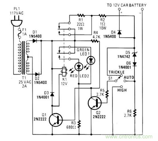 12v充電器原理圖top7排行，有你了解的沒(méi)？