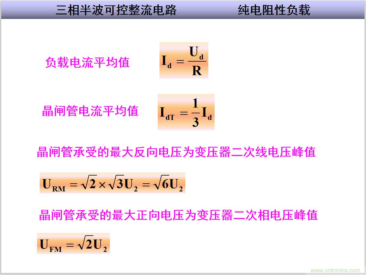 圖文講解三相整流電路的原理及計(jì)算，工程師們表示秒懂！