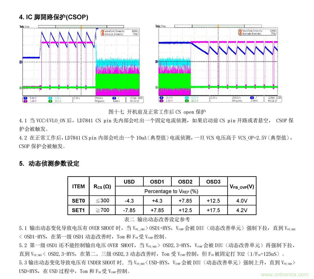 LD7841 PSR CV方案的照明作用 LD7841 PSR CV方案的照明作用
