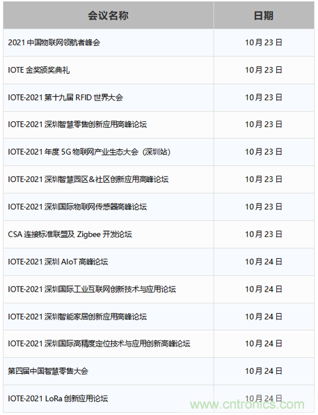 IOTE 2021第十六屆國際物聯(lián)網(wǎng)&mdash;深圳站