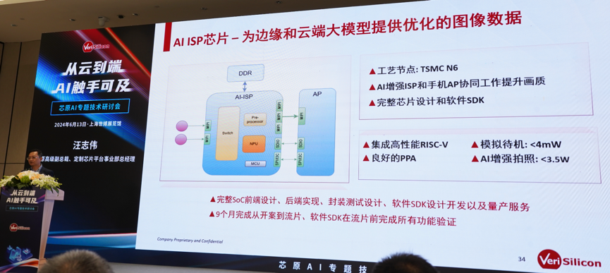 芯原汪志偉：芯原IP、平臺(tái)、軟件整套解決方案，助力AIGC算力進(jìn)一步升級(jí)
