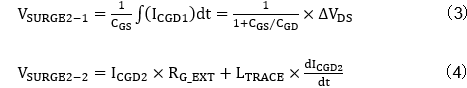 低邊開關導通時的Gate-Source間電壓的動作 低邊開關導通時的Gate-Source間電壓的動作