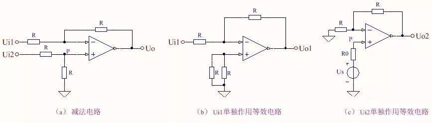 運(yùn)放的信號疊加電路與求差電路 運(yùn)放的信號疊加電路與求差電路