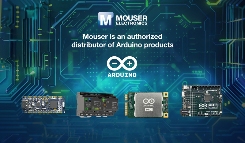 貿(mào)澤電子開售Arduino新款解決方案 貿(mào)澤電子開售Arduino新款解決方案